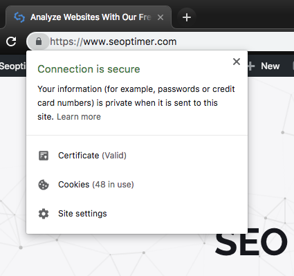 hoe te controleren of uw site veilig is met een SSL-certificaat